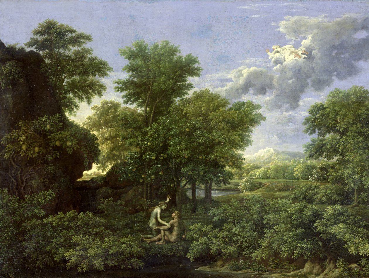 Våren, eller Edens lustgård av Nicolas Poussin