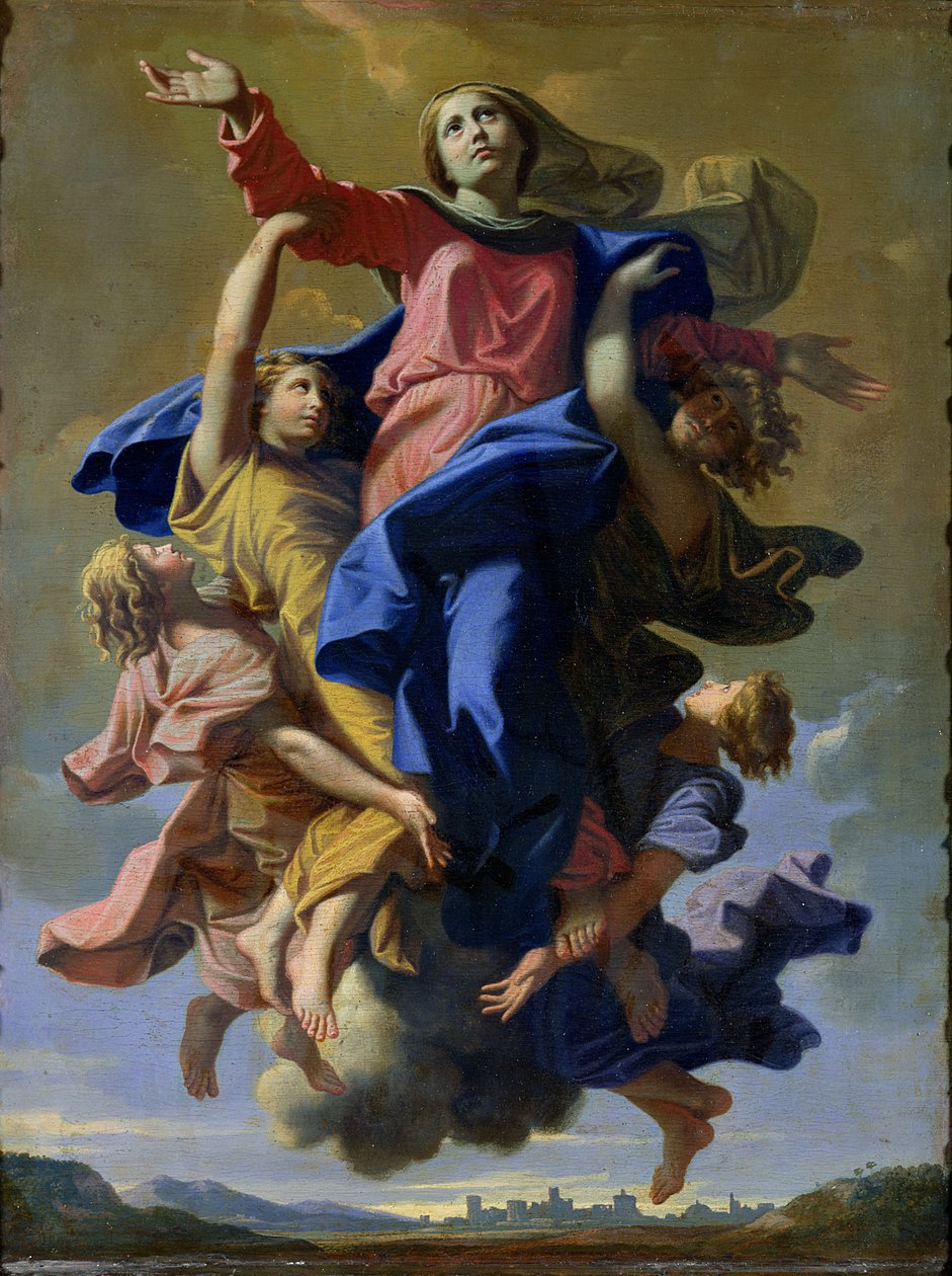 Jungfruns antagande, 1649-50 av Nicolas Poussin