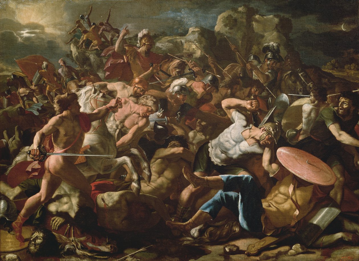 Slaget av Nicolas Poussin