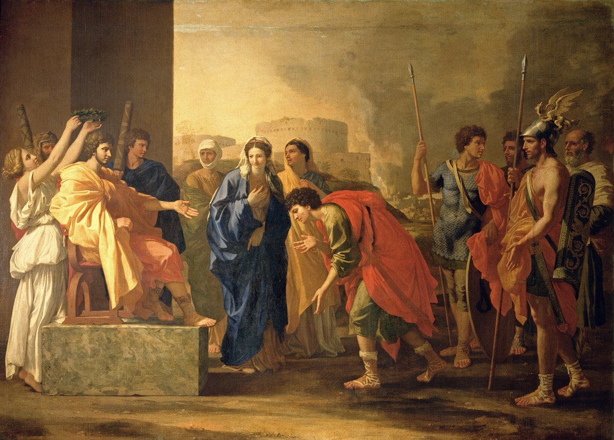 Scipios kontinens, 1640 av Nicolas Poussin
