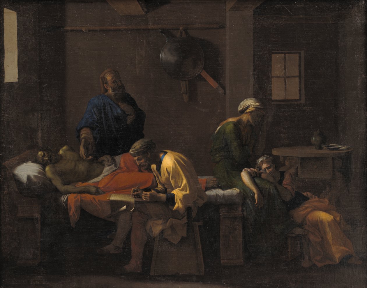 The Testament of Eudamidas av Nicolas Poussin