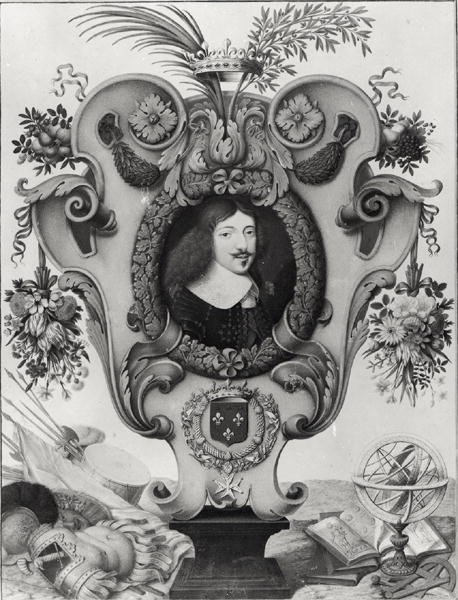 Porträtt av Gaston dOrleans (1608-60) (wc på veläng) av Nicolas Robert
