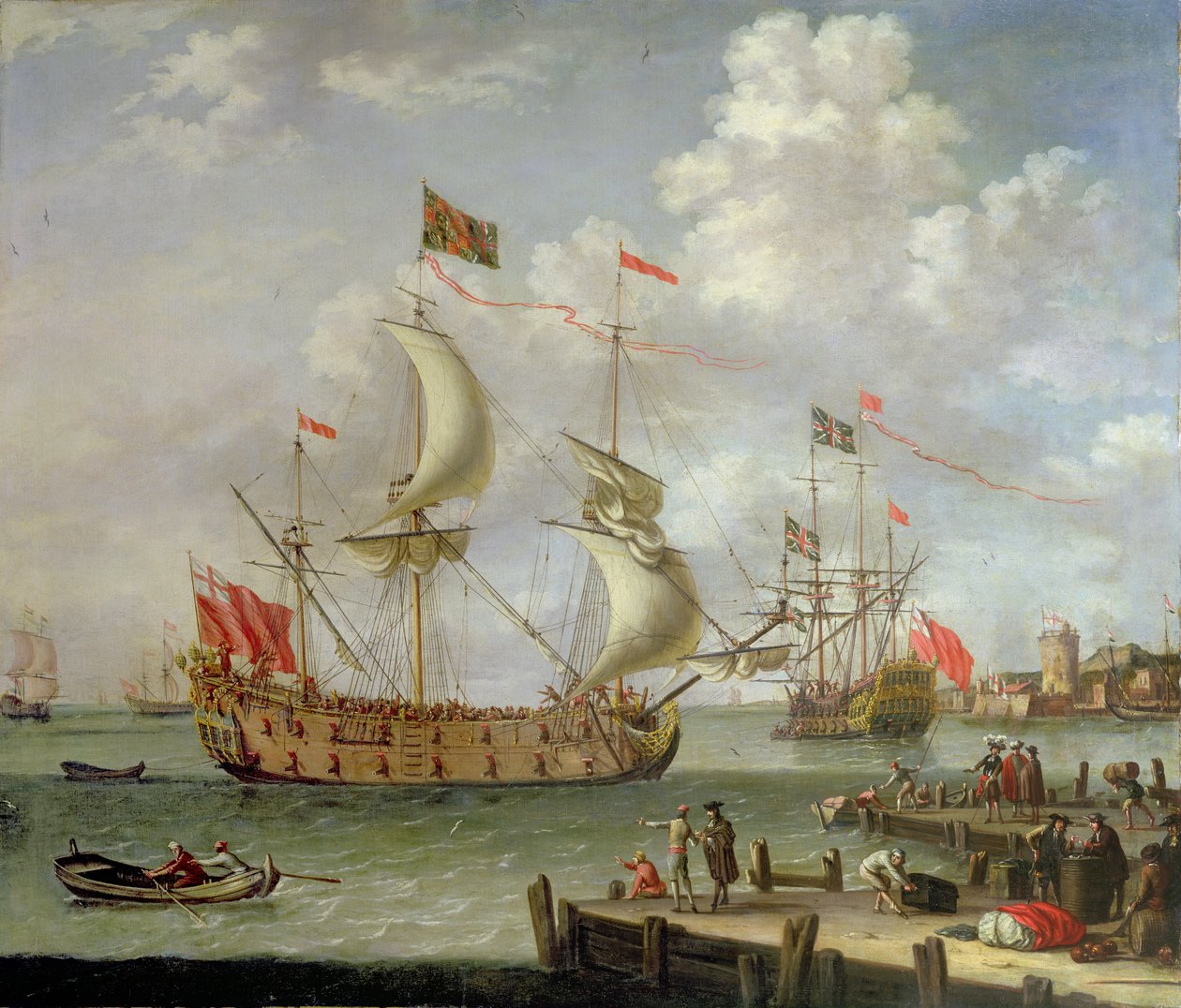 Royal Yacht off shore av Nicolas de Castro