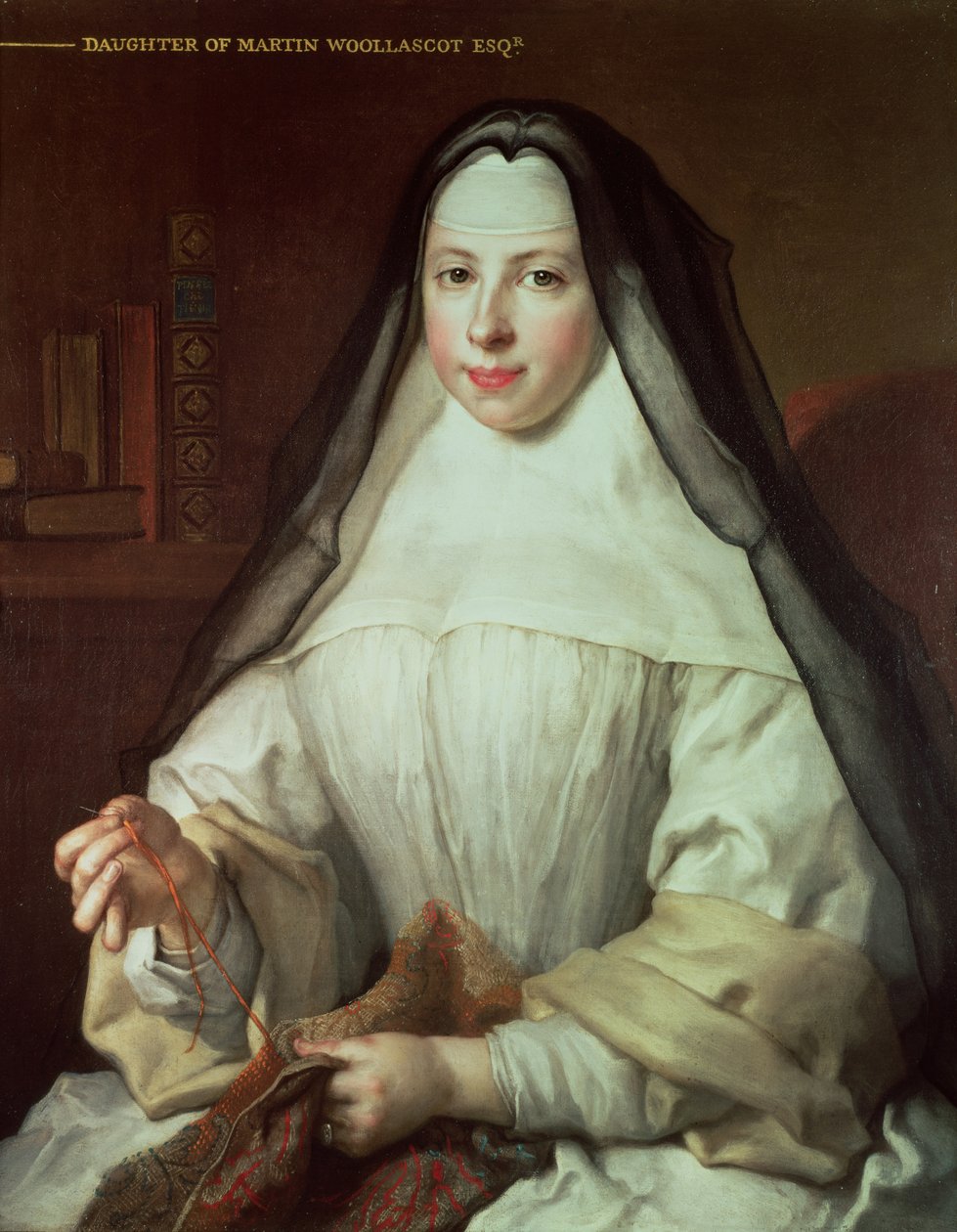 Frances Woollascot, en augustinsk nunna av Nicolas de Largillière