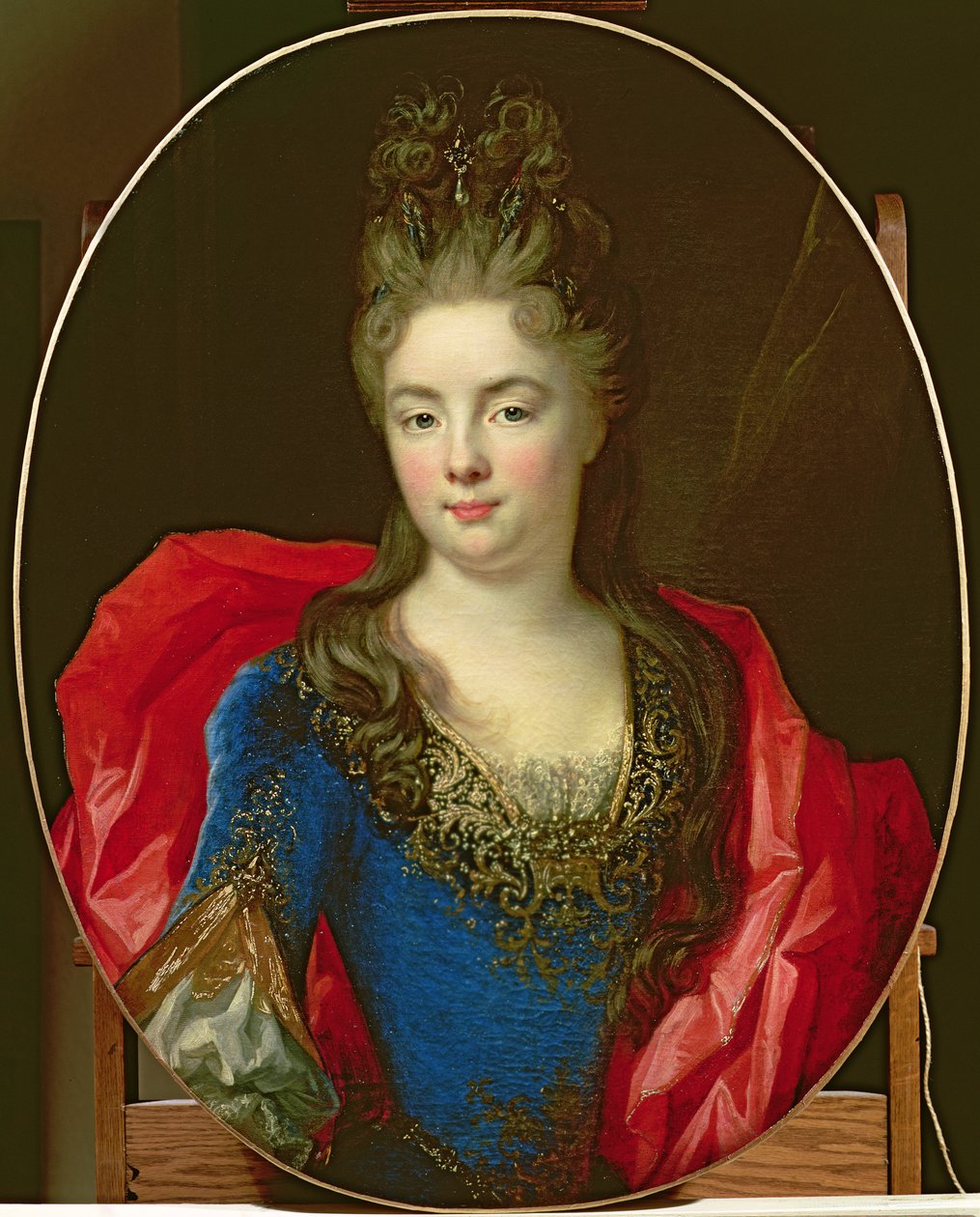 Porträtt av Anne-Genevieve av Levis-Ventadour, prinsessa av Rohan, 1696 av Nicolas de Largillière