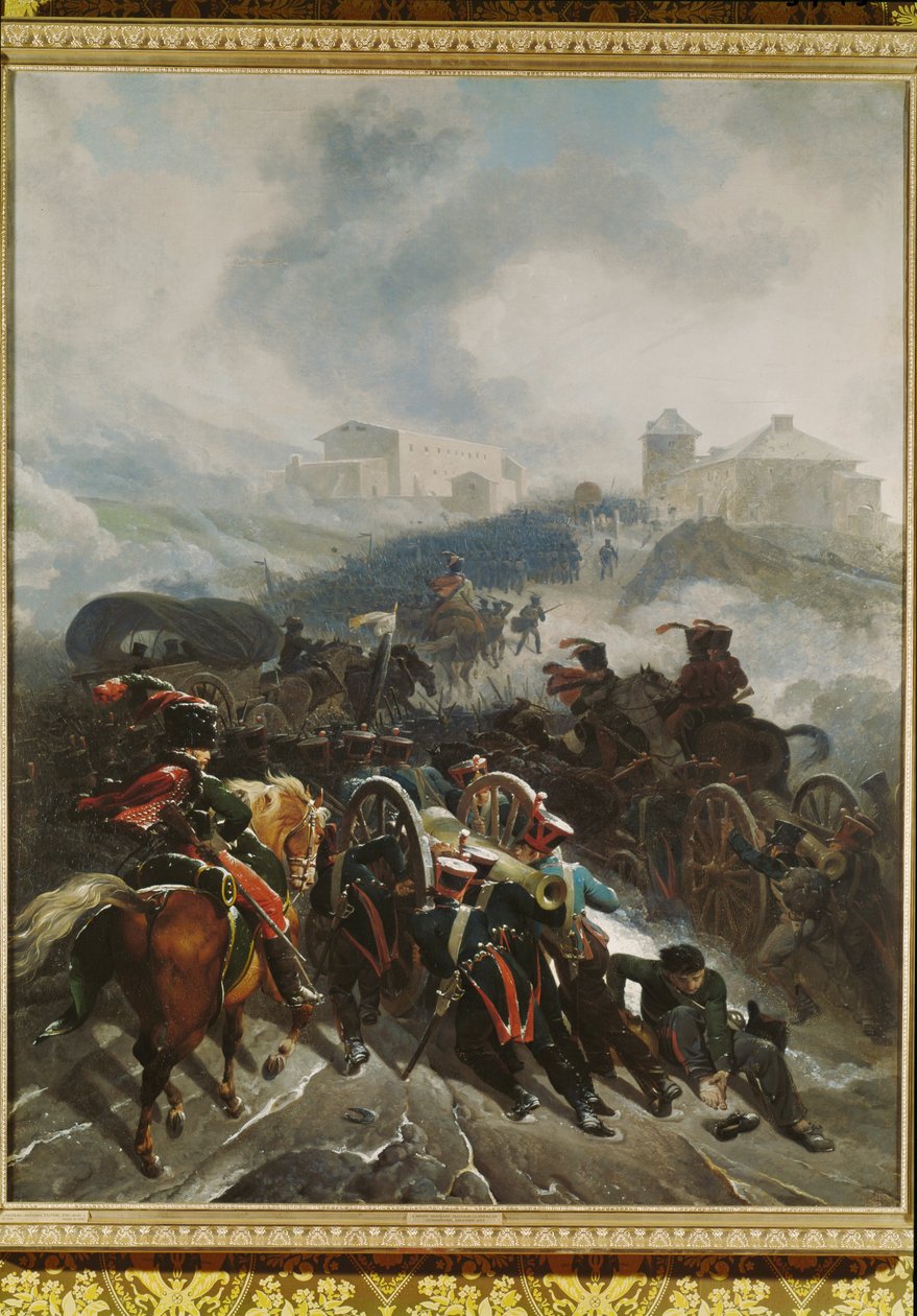 Den franska armén korsar Sierra Guadarrama i december 1808... av Nicolas Antoine Taunay