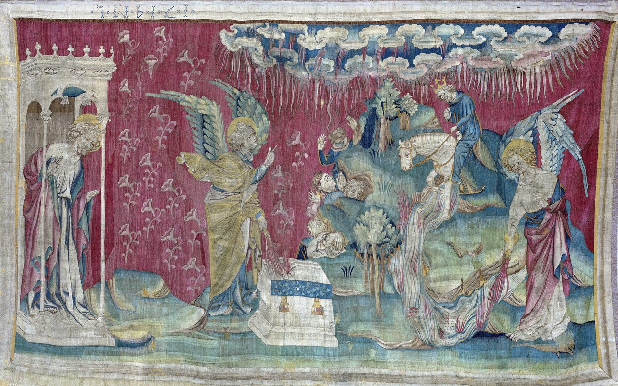 Apocalypse Tapestry eller "Apocalypse of Angers" av Nicolas Bataille