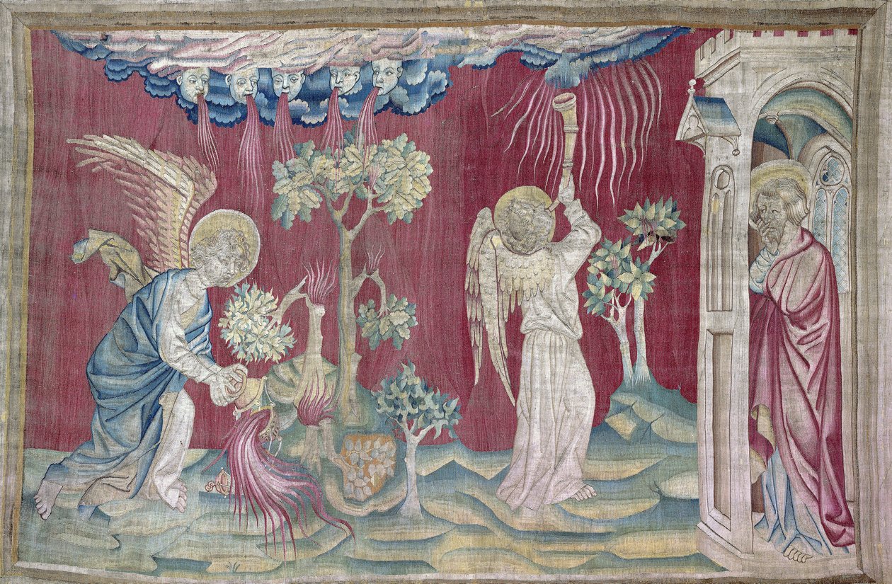 Apocalypse Tapestry eller "Apocalypse of Angers" av Nicolas Bataille