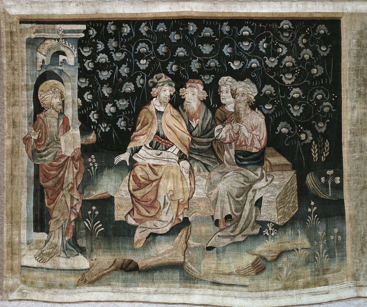 Apocalypse Tapestry eller "Apocalypse of Angers" av Nicolas Bataille