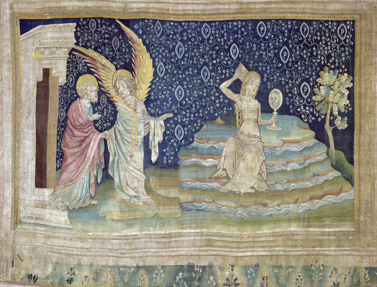 Apocalypse Tapestry eller "Apocalypse of Angers" av Nicolas Bataille