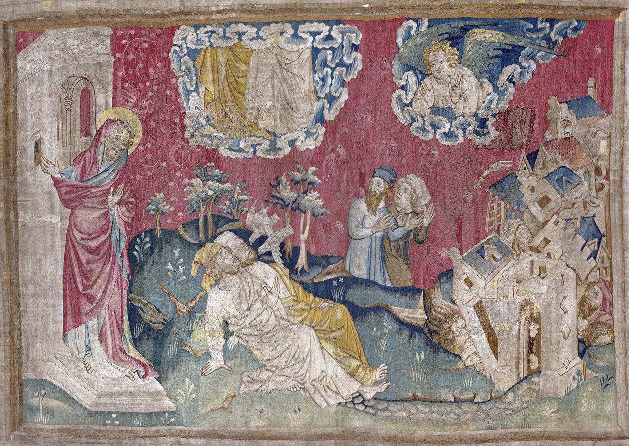 Apocalypse Tapestry eller "Apocalypse of Angers" av Nicolas Bataille