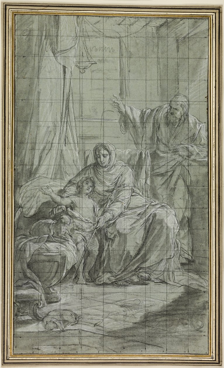 Johannes Döparens familj av Nicolas Bernard Lepicie
