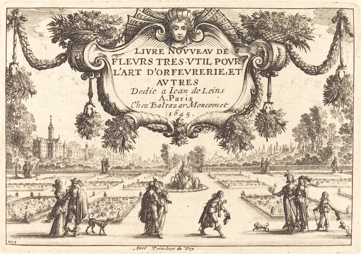 Titelsida av Nicolas Cochin after Balthasar Moncornet