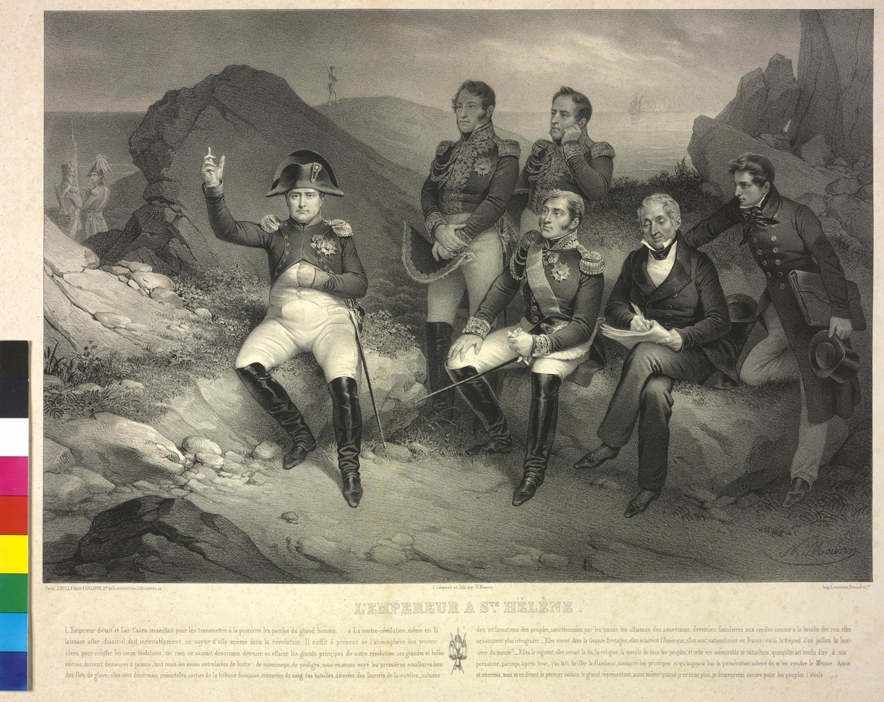 Napoleon I Bonaparte, kejsare av Frankrike av Nicolas Eustache Maurin