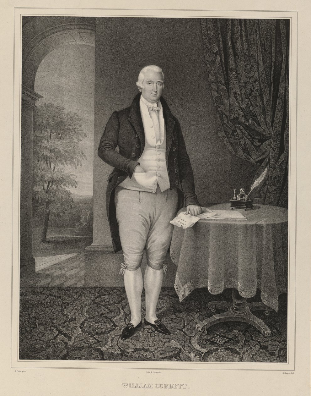 William Cobbett av Nicolas Eustache Maurin