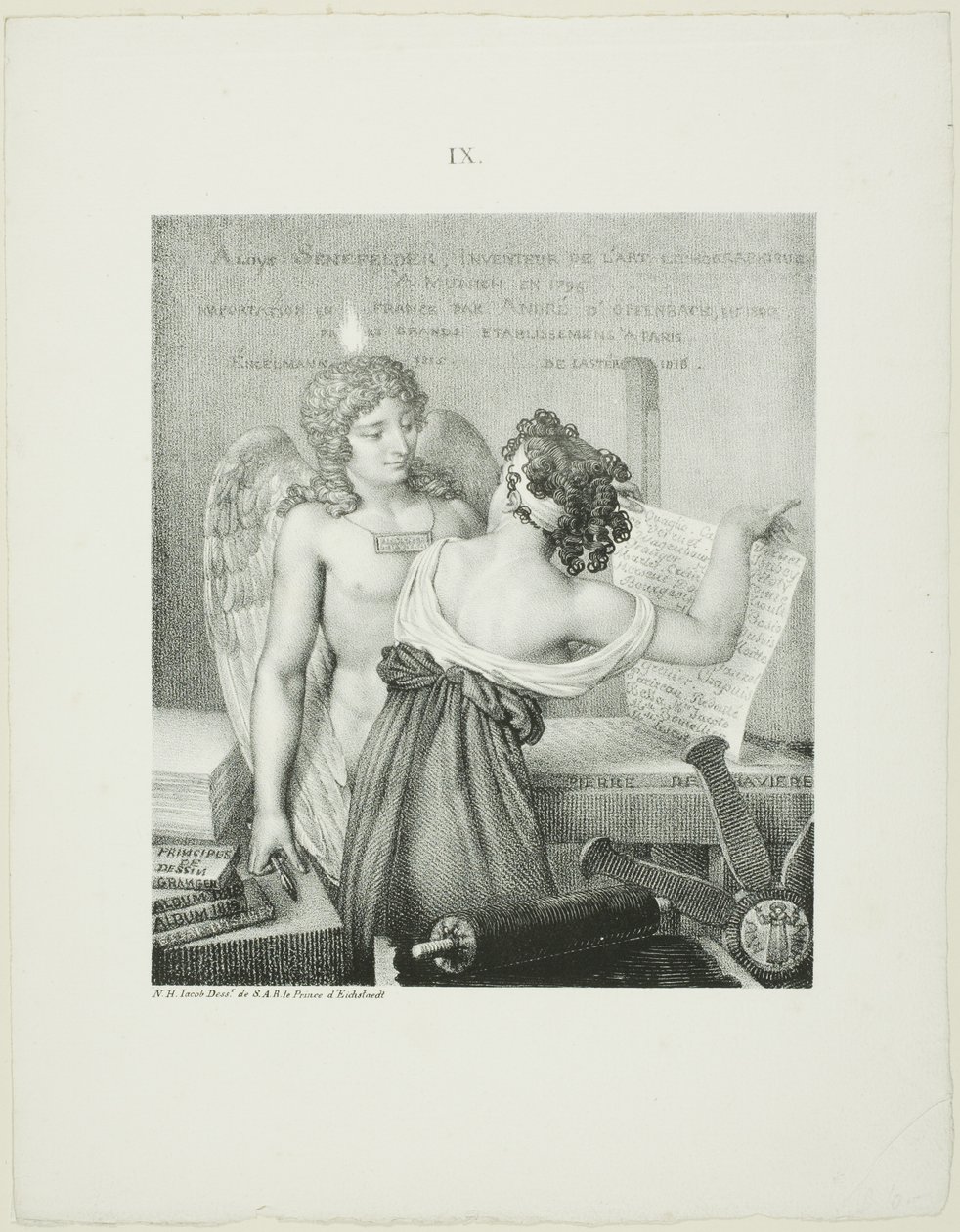 The Genius of Lithography, från Alois Senefelders L