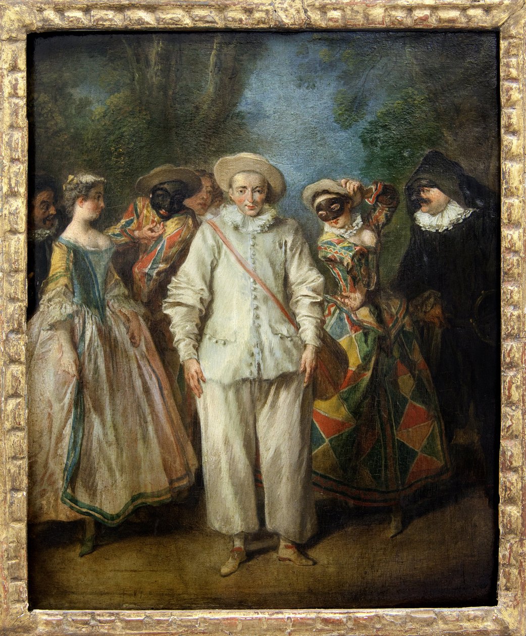 Skådespelare i den italienska komedin (Commedia dell