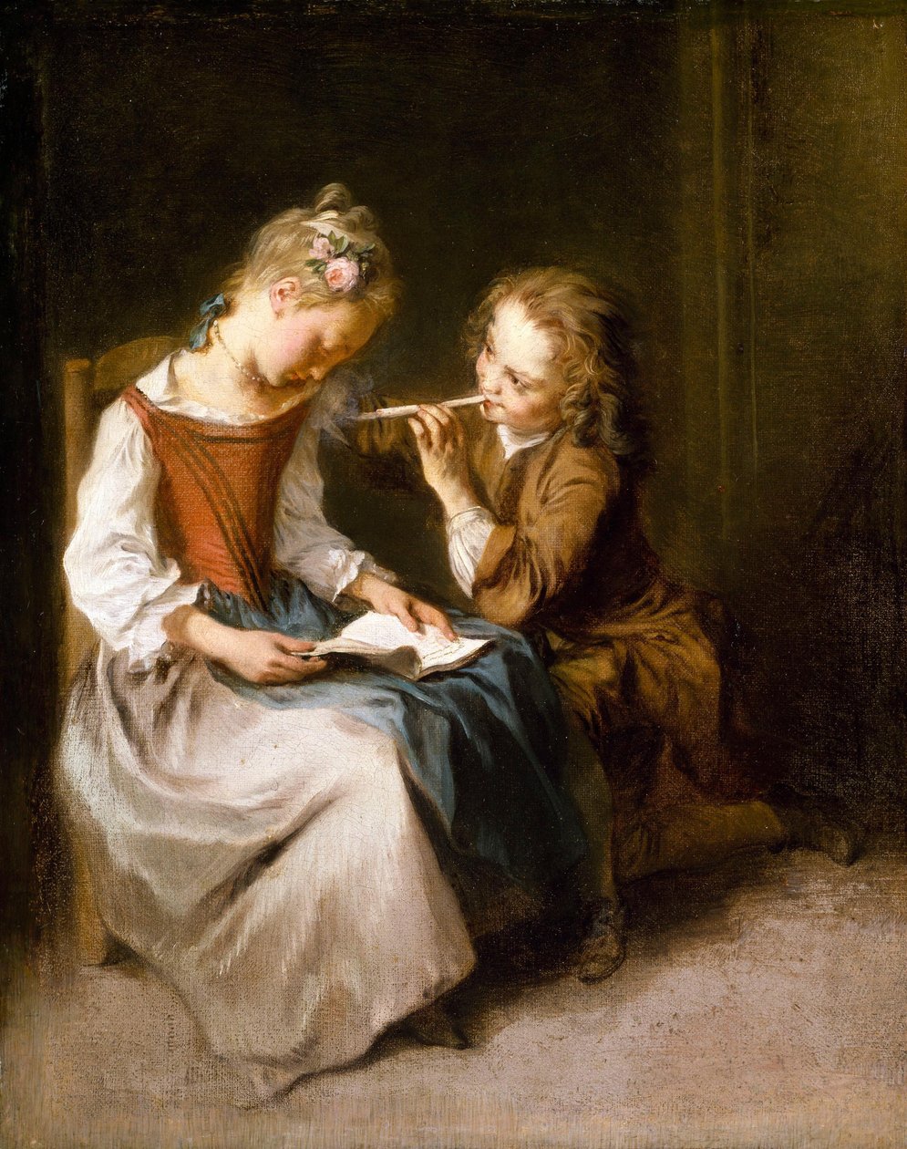 Rackartyg av Nicolas Lancret