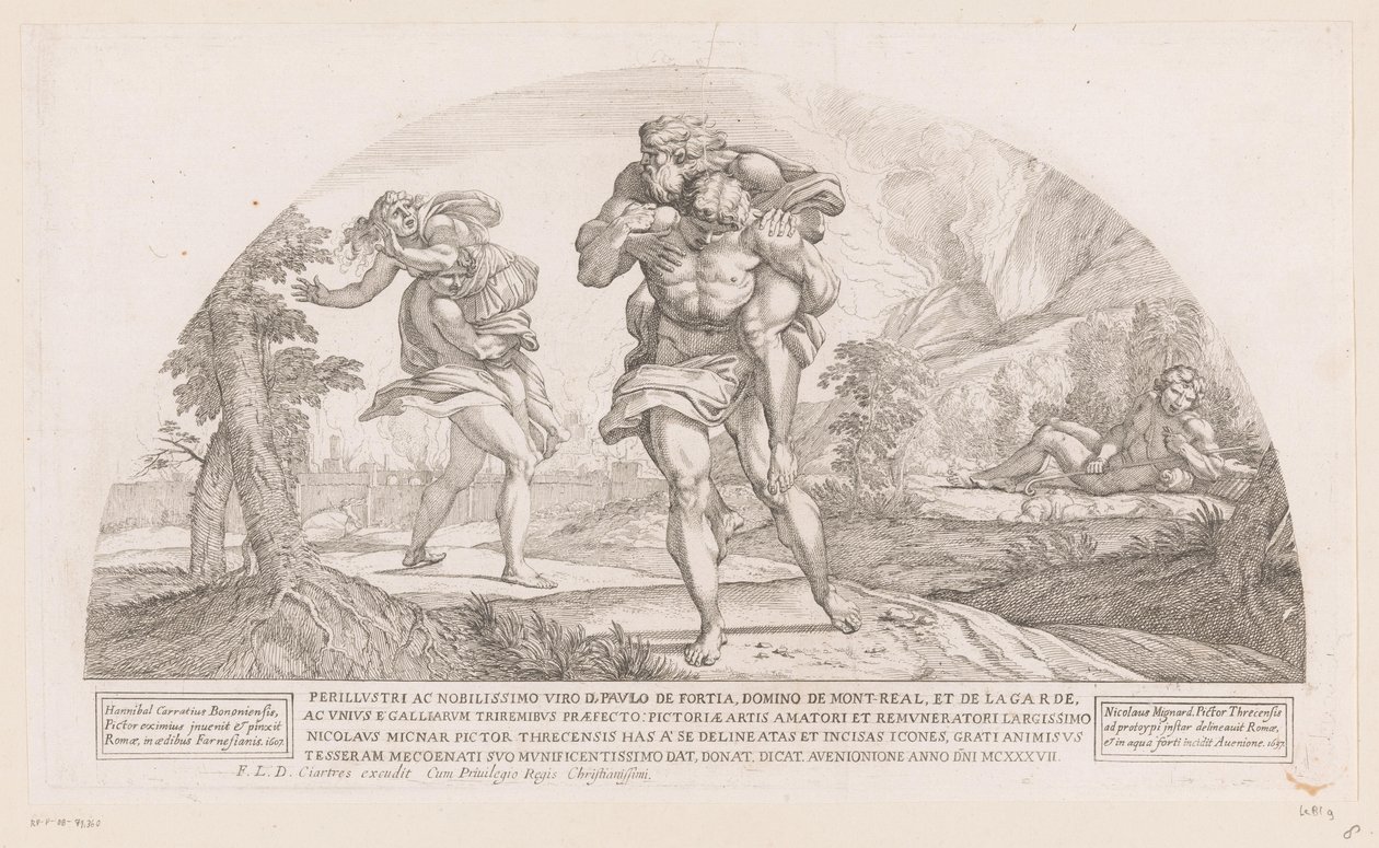 Amphinomus och Anapias Berättelser från Odysséen (serietitel) av Nicolas Mignard
