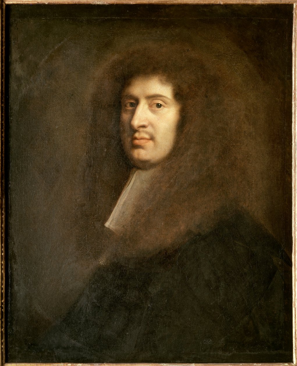 Porträtt av Gabriel Nicolas de la Reynie (1625-1709), förste polislöjtnant i Paris under Ludvig XV Målning av Nicolas Mignard (1606-1668) 1600-talet Privat samling av Nicolas Mignard
