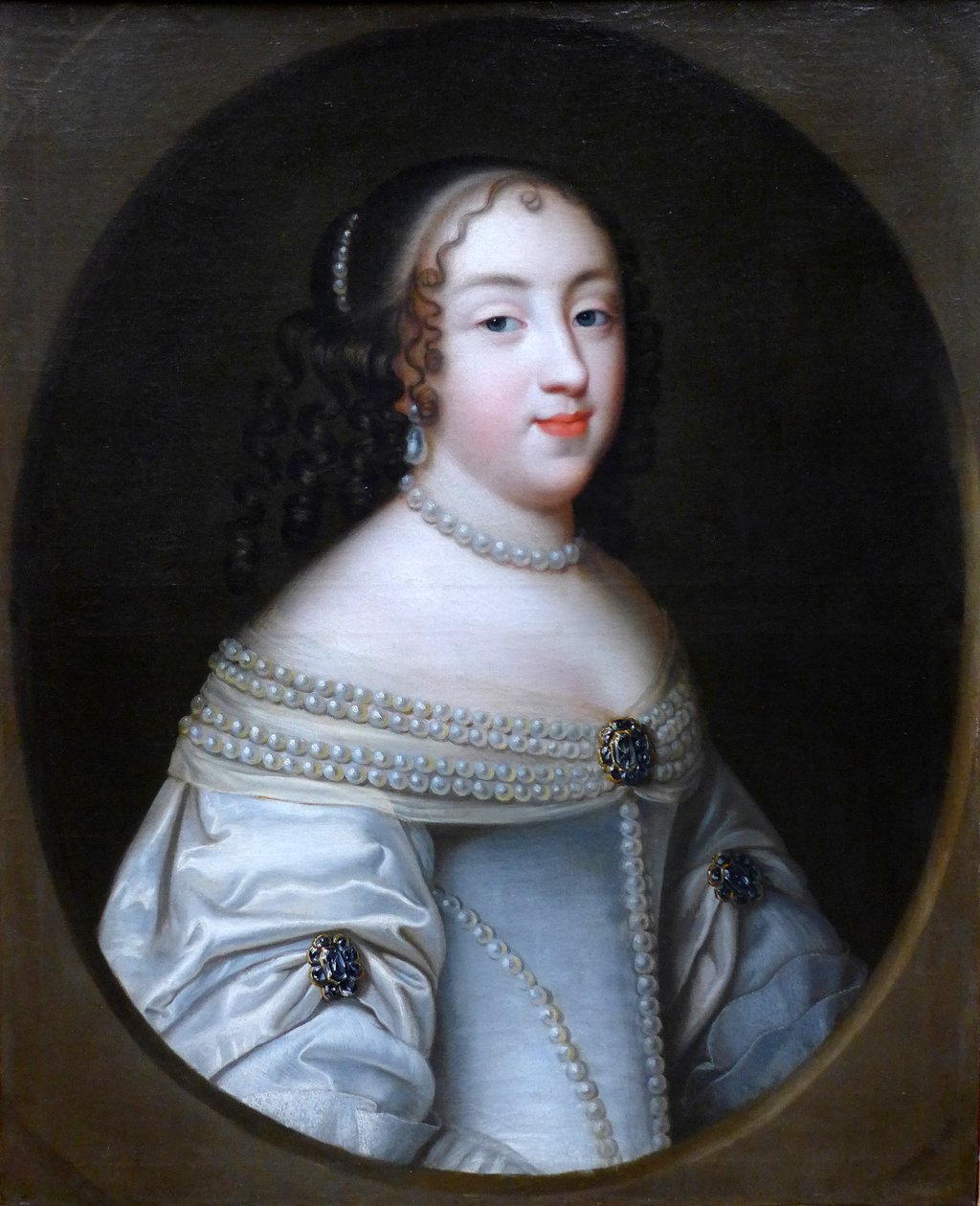 Förmodat porträtt av Françoise-Marguerite de Sevigne av Nicolas Mignard