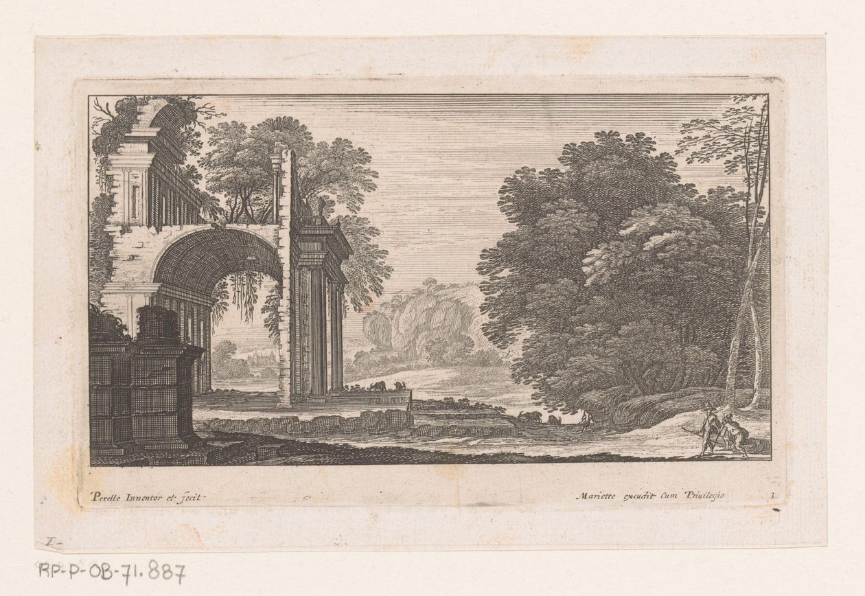 Landskap med ruin Landskap (serietitel) av Nicolas Perelle