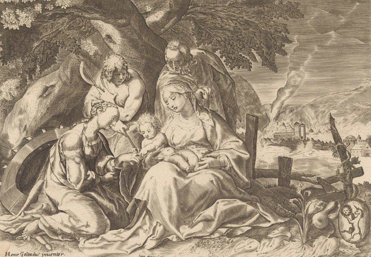 Sankta Katarinas trolovning. av Nicolas Perrey