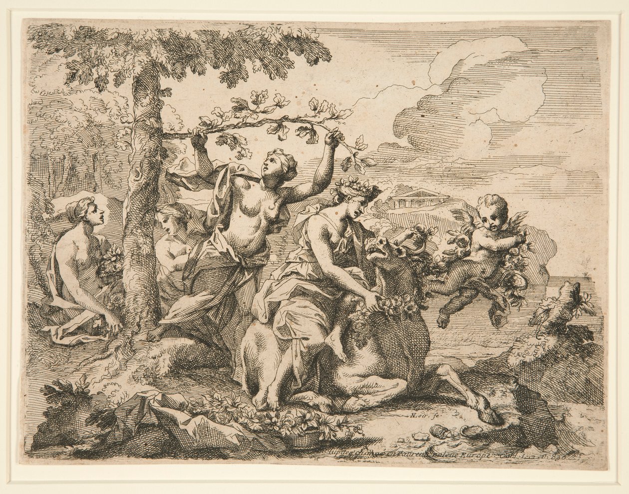 Rape of Europa (L av Nicolas Pierre Loir