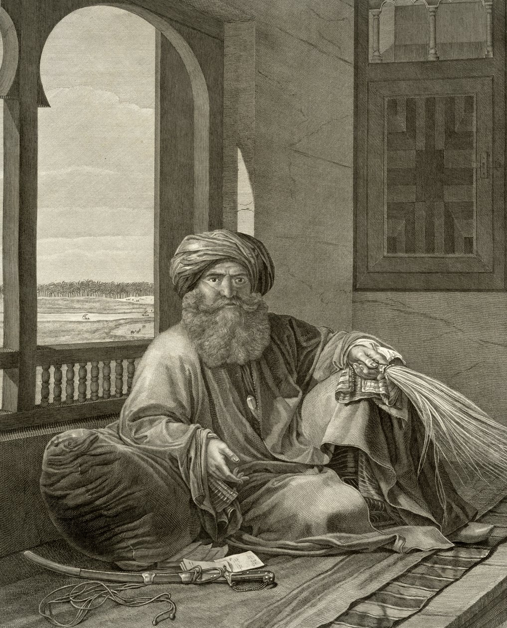 Murad Bey, 1700-talet 1822 av Nicolas Ponce