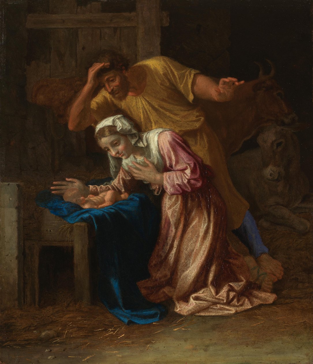 Kristi födelse av Nicolas Poussin