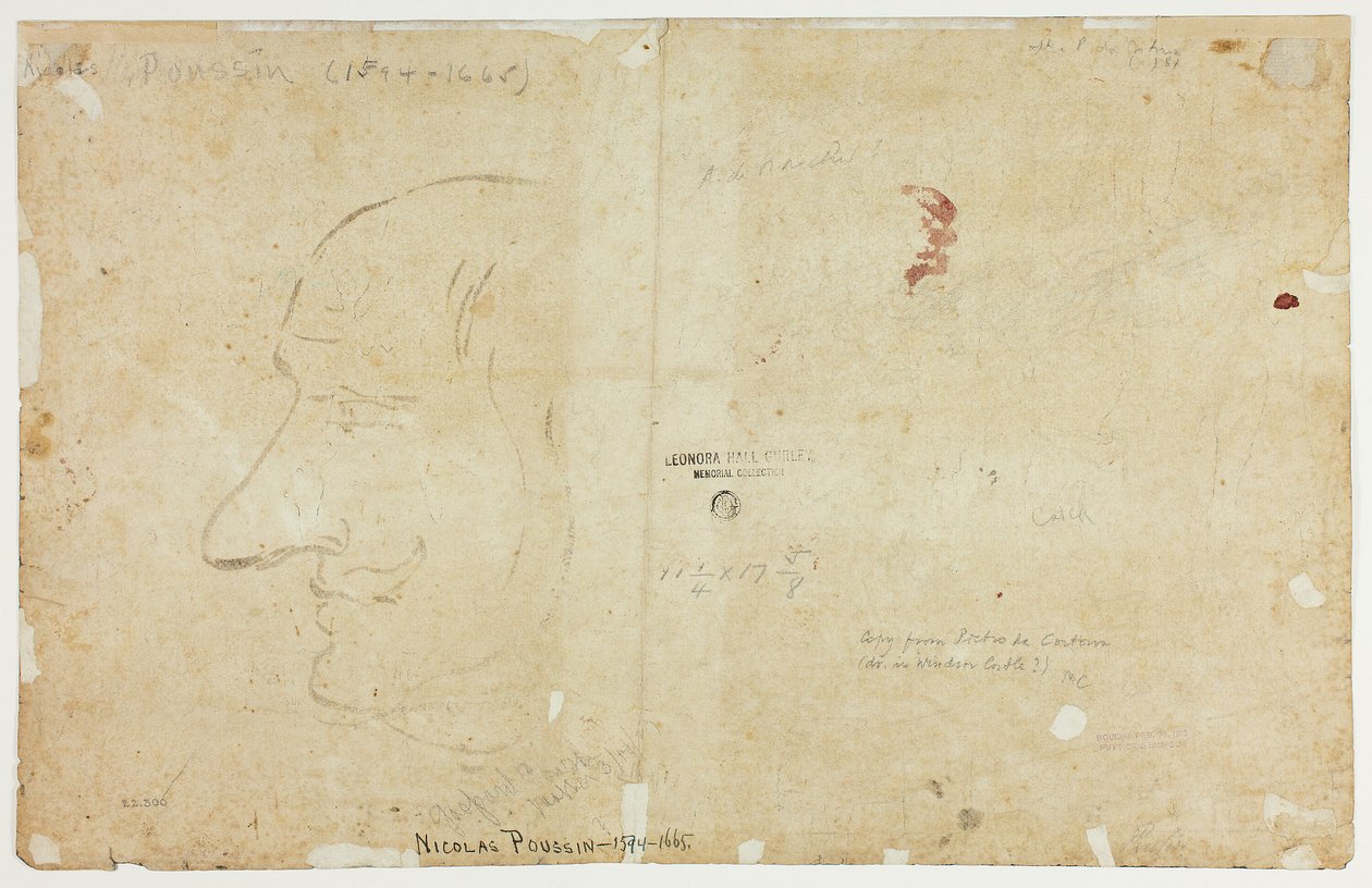 Flodmynning av Nicolas Poussin