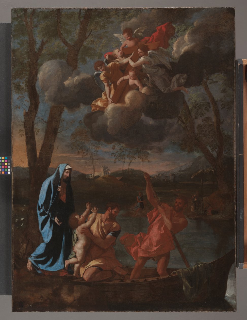 Den heliga familjens återkomst till Nasaret, ca 1627 (olja på duk) av Nicolas Poussin