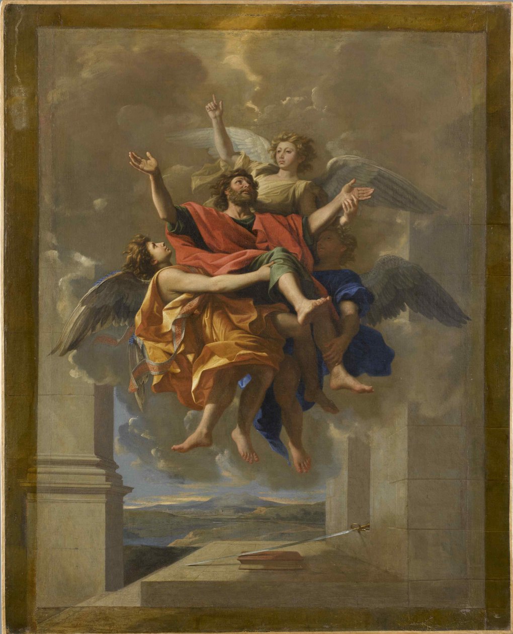 Sankt Paulus extas, 1650. av Nicolas Poussin