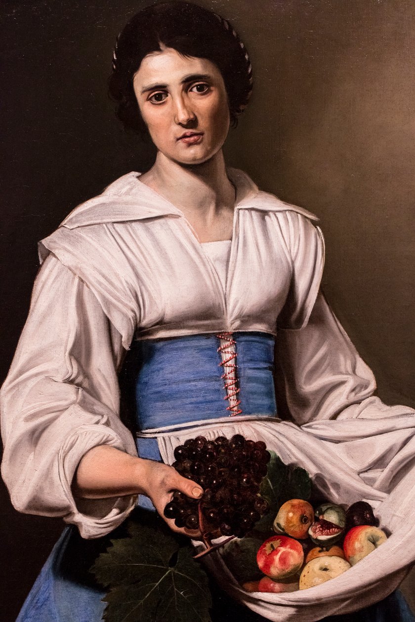 Höstens frukter, detalj, ca 1630 (olja på duk) av Nicolas Tournier