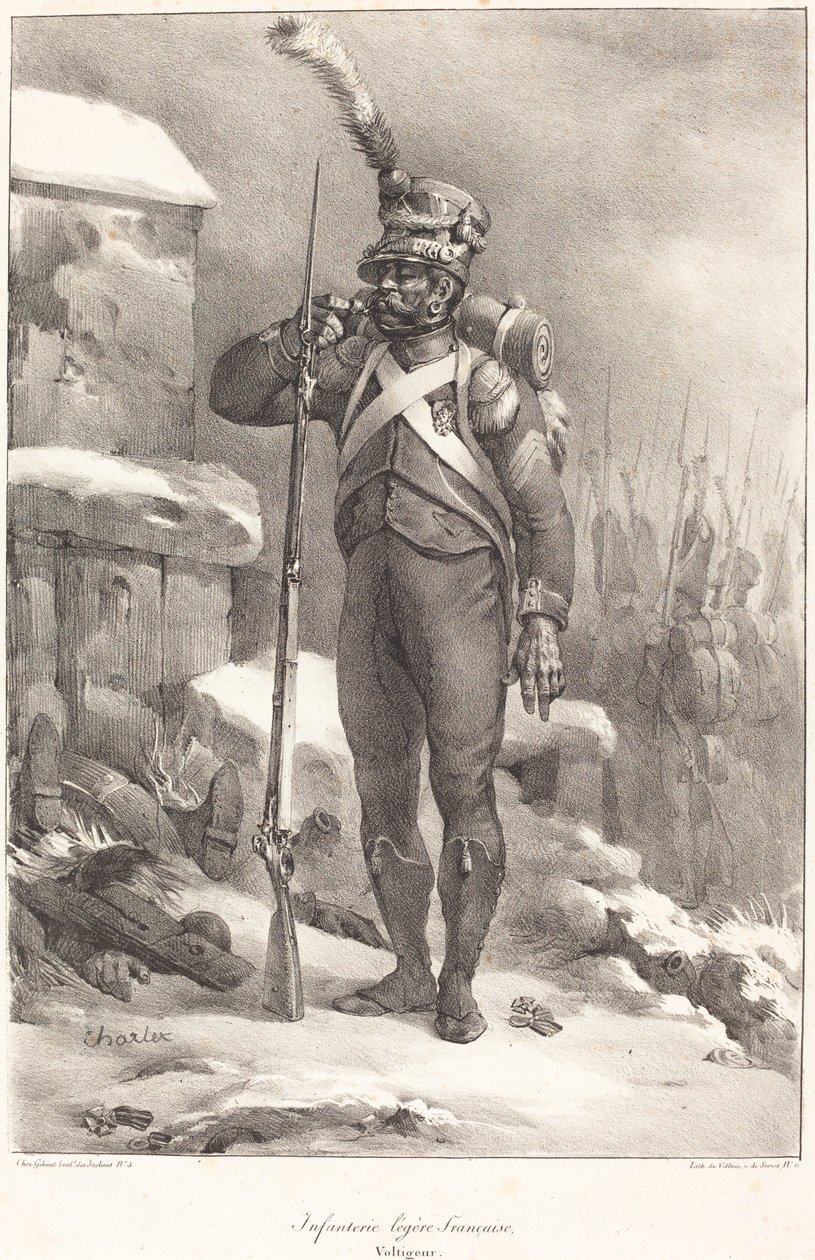 Franskt lätt infanteri, Voltigeur av Nicolas Toussaint Charlet