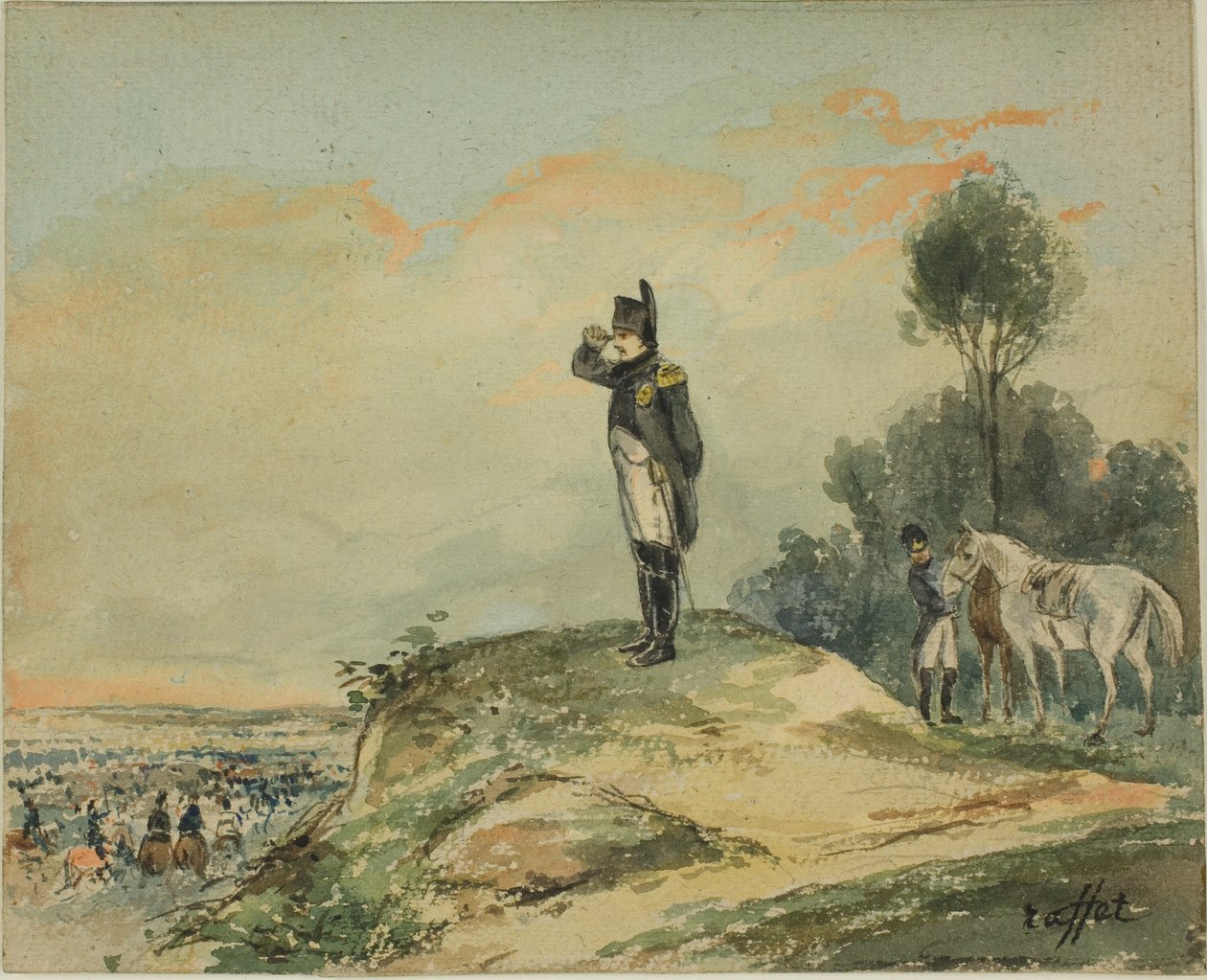 Napoleon av Nicolas Toussaint Charlet