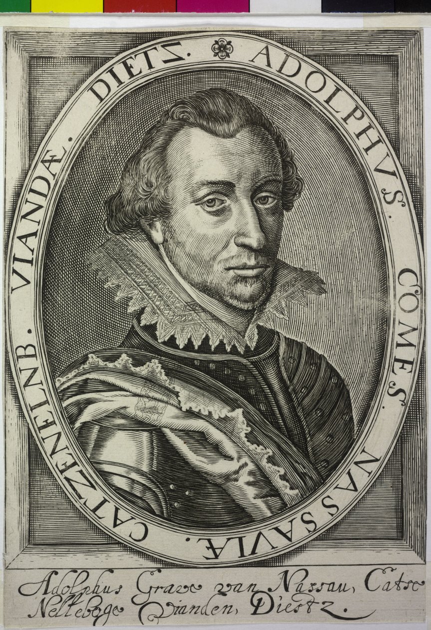 Greve av Nassau-Siegen Adolf av Nicolas de Clerck