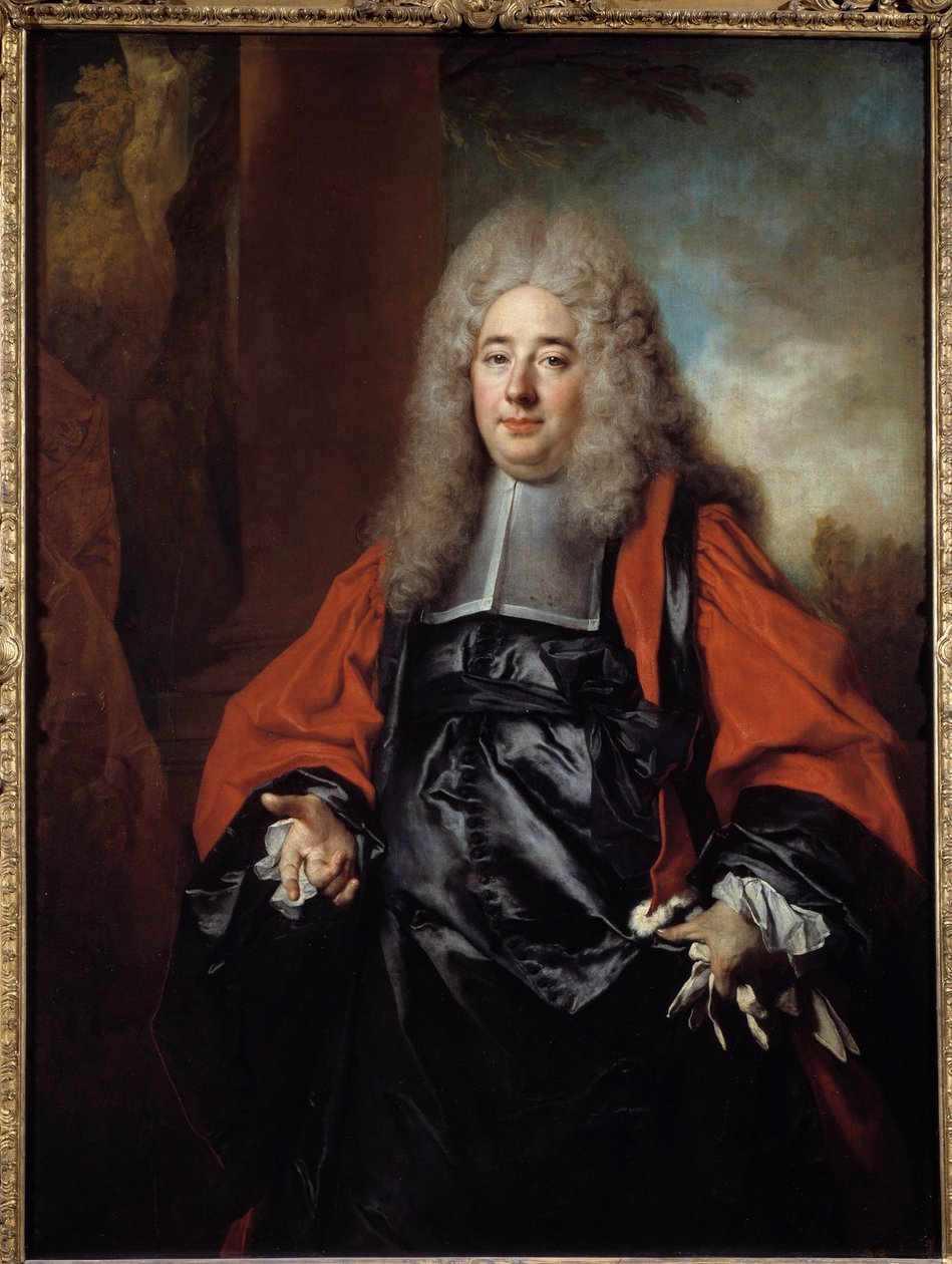 Porträtt av Louis Urbain le Pelletier av Nicolas de Largillière