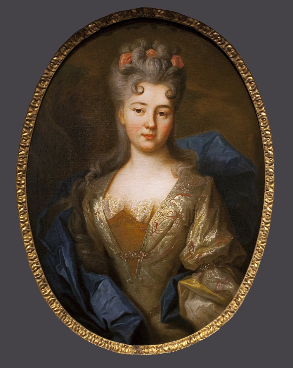 Porträtt av Renee Elizabeth Mucelle, fru till Nicolas Fremont d