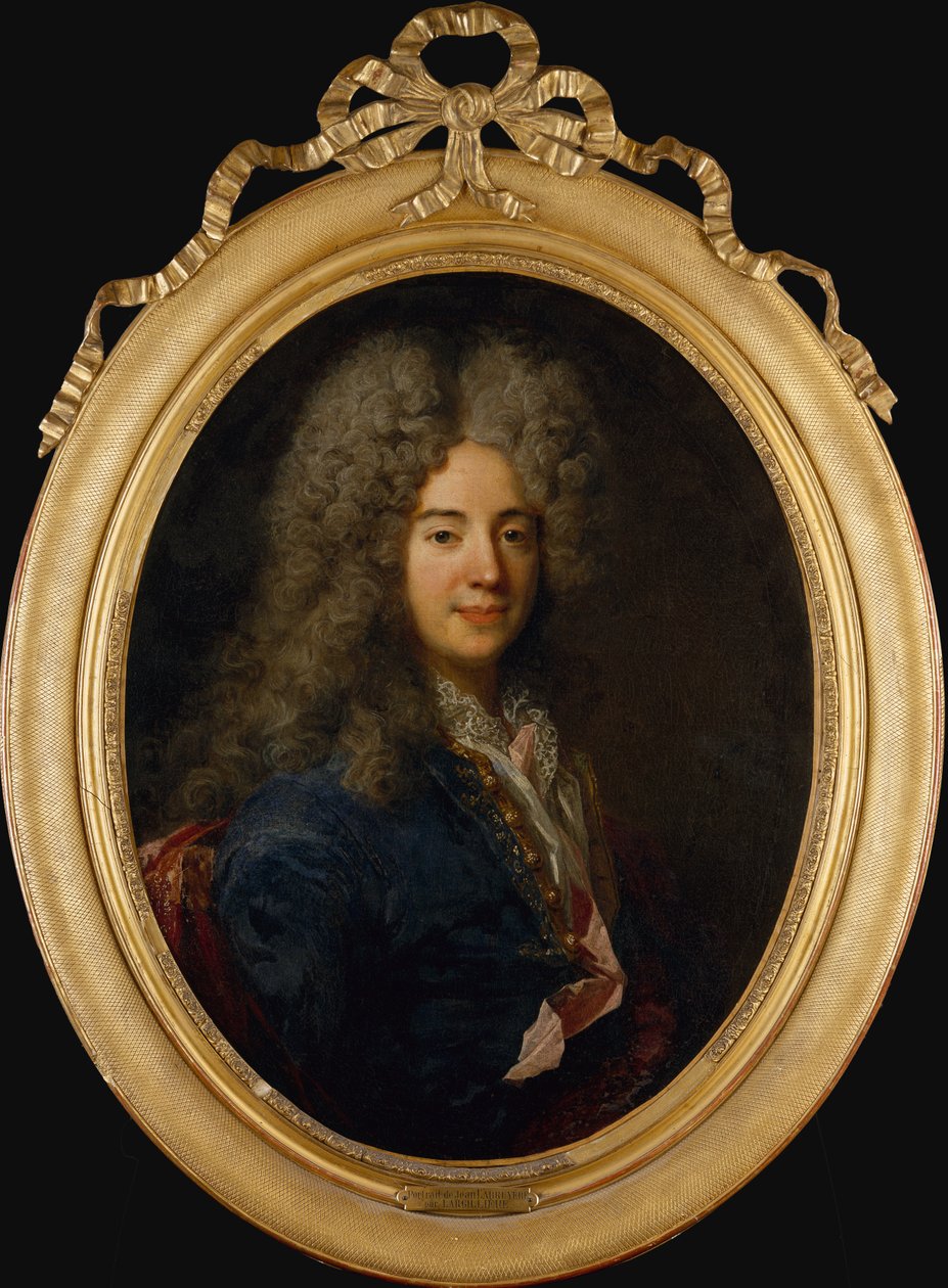 Porträtt av en gentleman (olja på duk) av Nicolas de Largillière