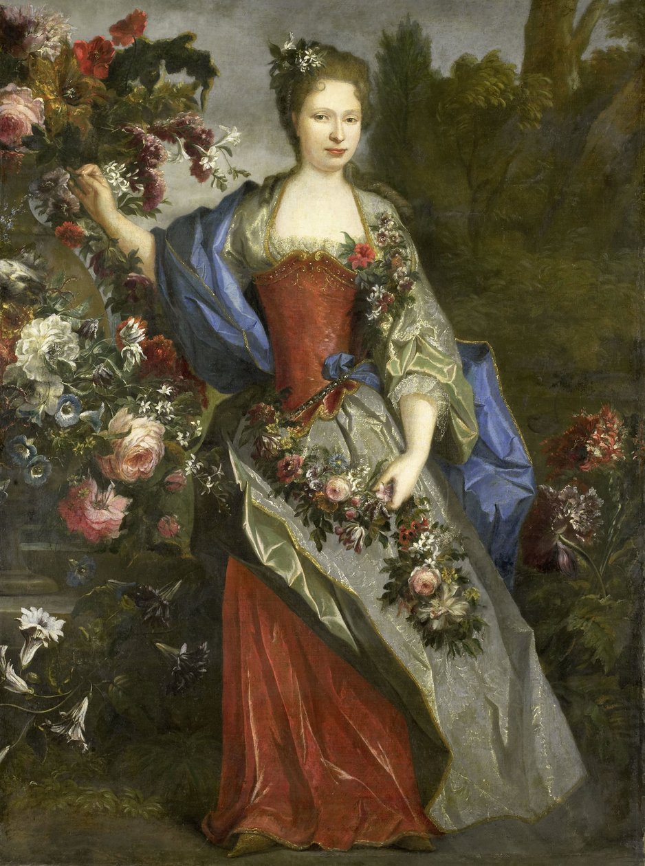 Porträtt av en kvinna, enligt tradition Marie Louise Elisabeth d