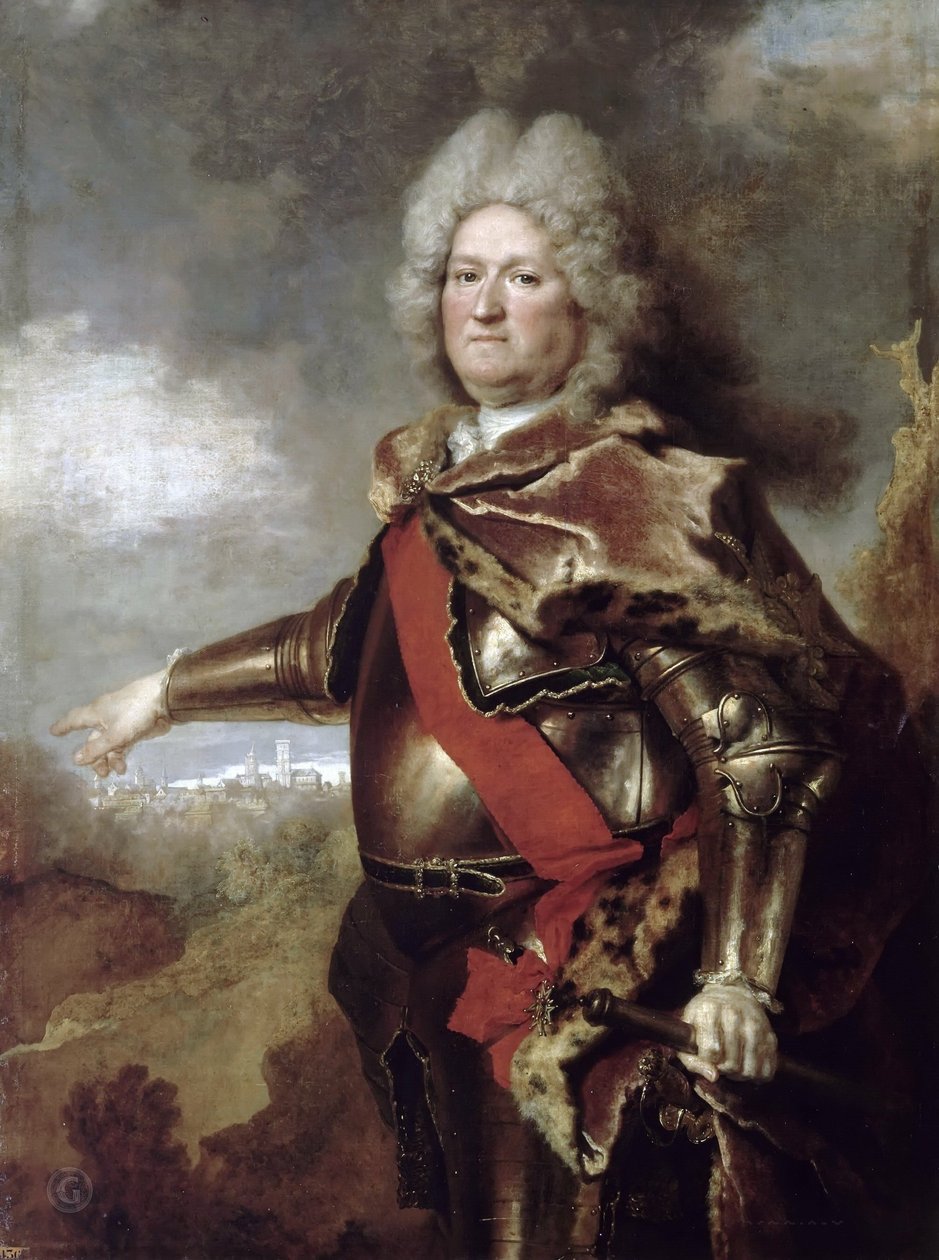 Antoine Le Prestre, greve av Puy-Vauban (1654-1731), guvernör av Béthune av Nicolas de Largillière