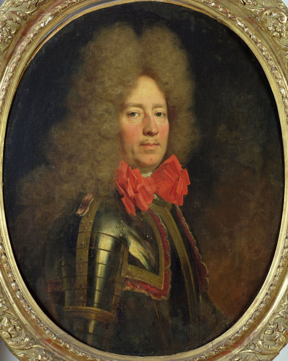 Pierre de Montesquiou (1645-1725) greve av Artagnan, guvernör i Arras, ca 1693 av Nicolas de Largillière