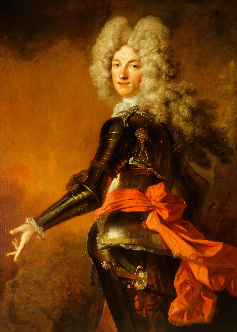 Porträtt av Maximilien-Philippe de Recourt av Lens and Licques, greve av Ruppelmonde av Nicolas de Largillière