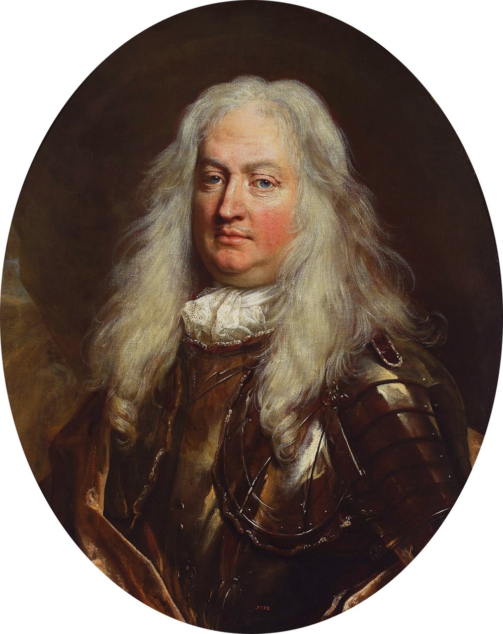 Porträtt av general Bardo-Bardi Magalotti (1630-1705) av Nicolas de Largillière
