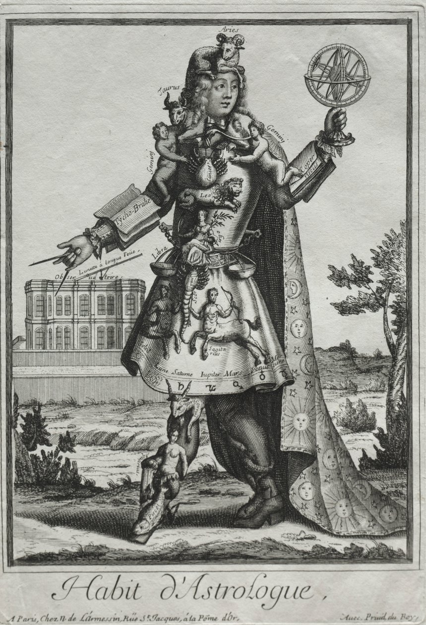 Fantasifulla kostymer: Astrologens kostym av Nicolas de Larmessin II