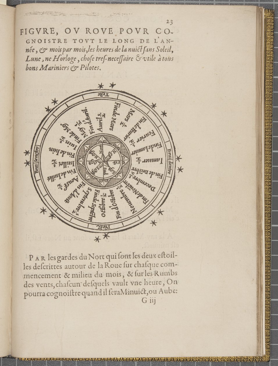 Fol 23 recto, The Navigation of King James V, Round Scotland, Orkney Isles och Hebriderna eller Western Isles: Under ledning av den utmärkta piloten Alexander Lindsay av Nicolas de Nicolay