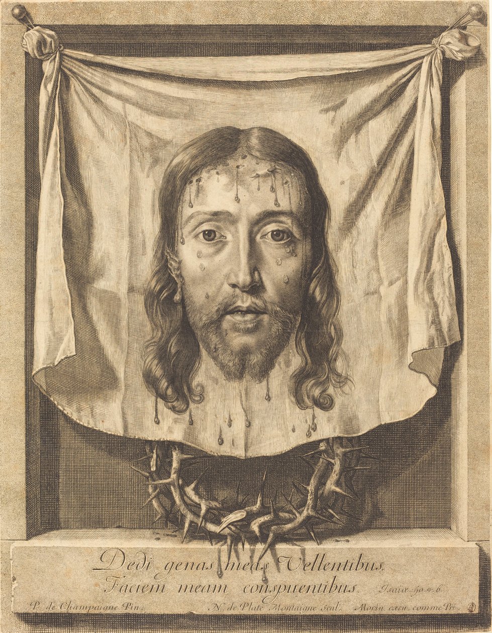 Slöjan av Saint Veronica av Nicolas de Plattemontagne after Philippe