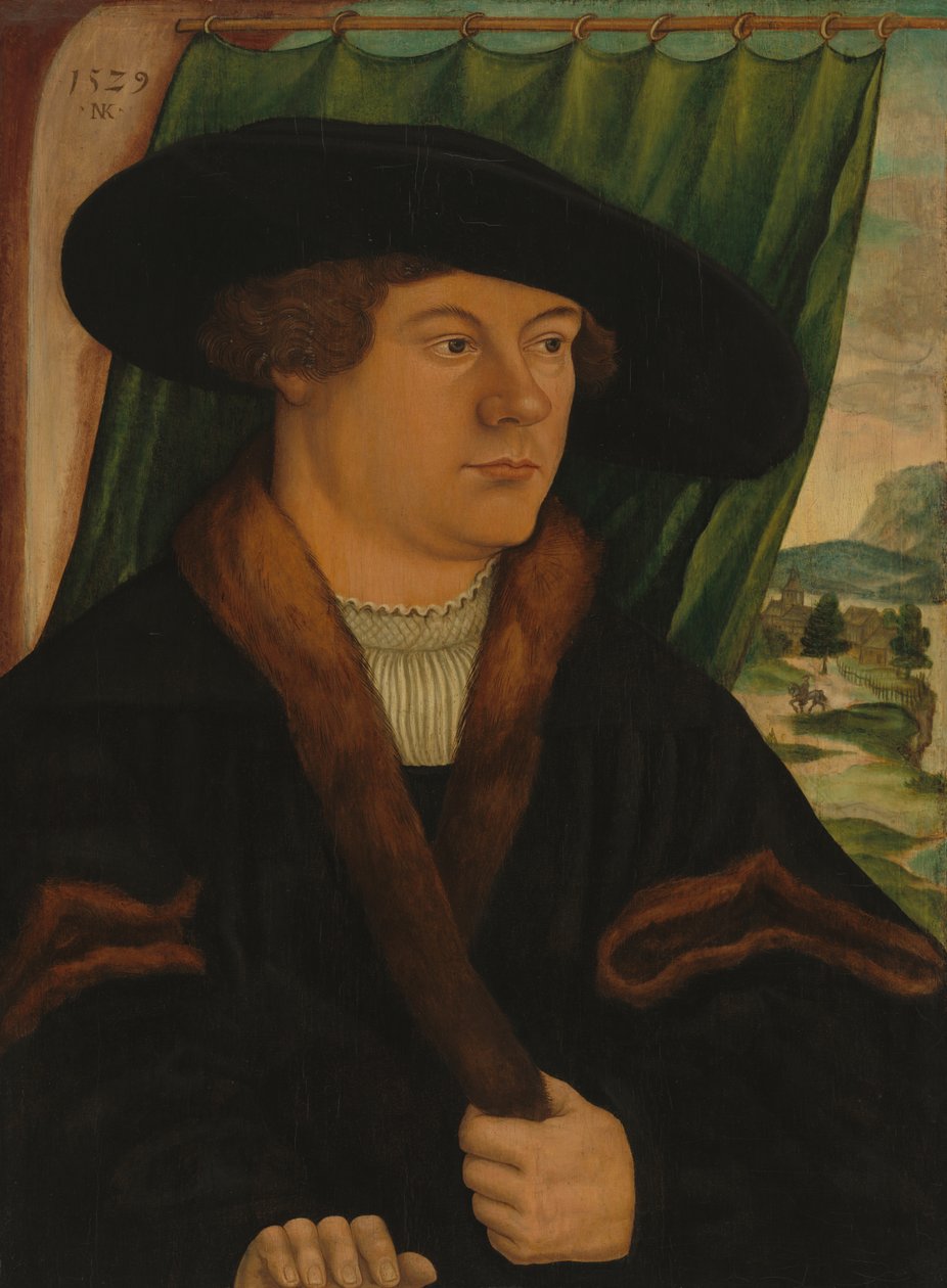 Porträtt av en adelsman av Nicolaus Kremer