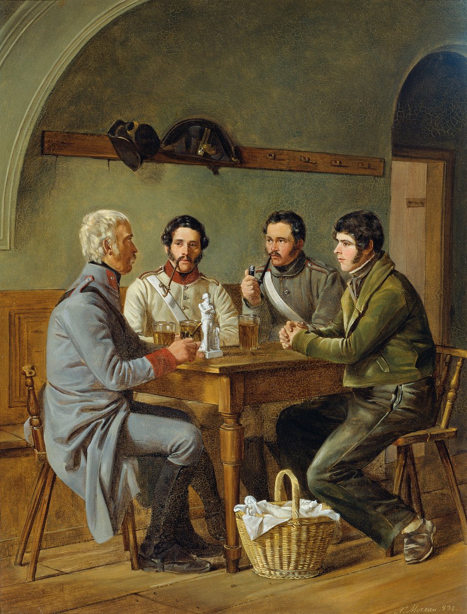 Österrikiska veteraner av Nicolaus Moreau